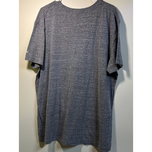 Atlanta Braves Tomahaw Chop TShirt Unisex 2XL Crew Neck Gray Short Sleeves - Picture 4 of 8